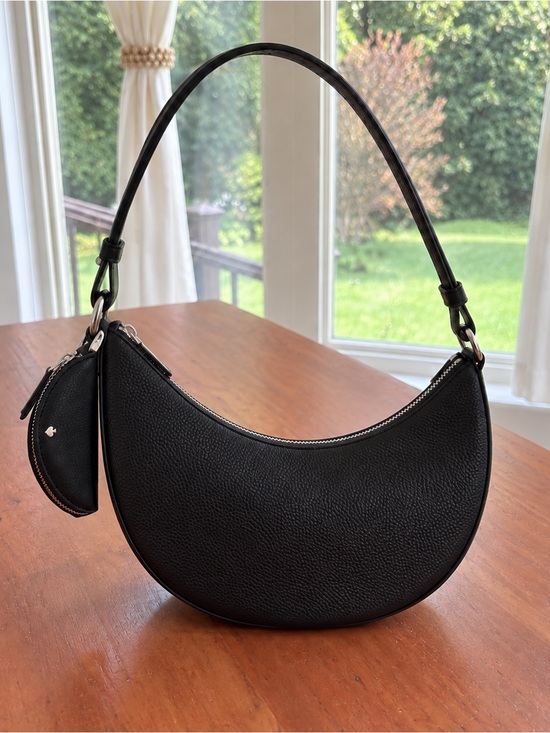 kate spade Handbags - 🖤 NWT Kate Spade Duo Black/Silver 4 WAY Convertible Bag • RARE! • SOLD OUT COLOR